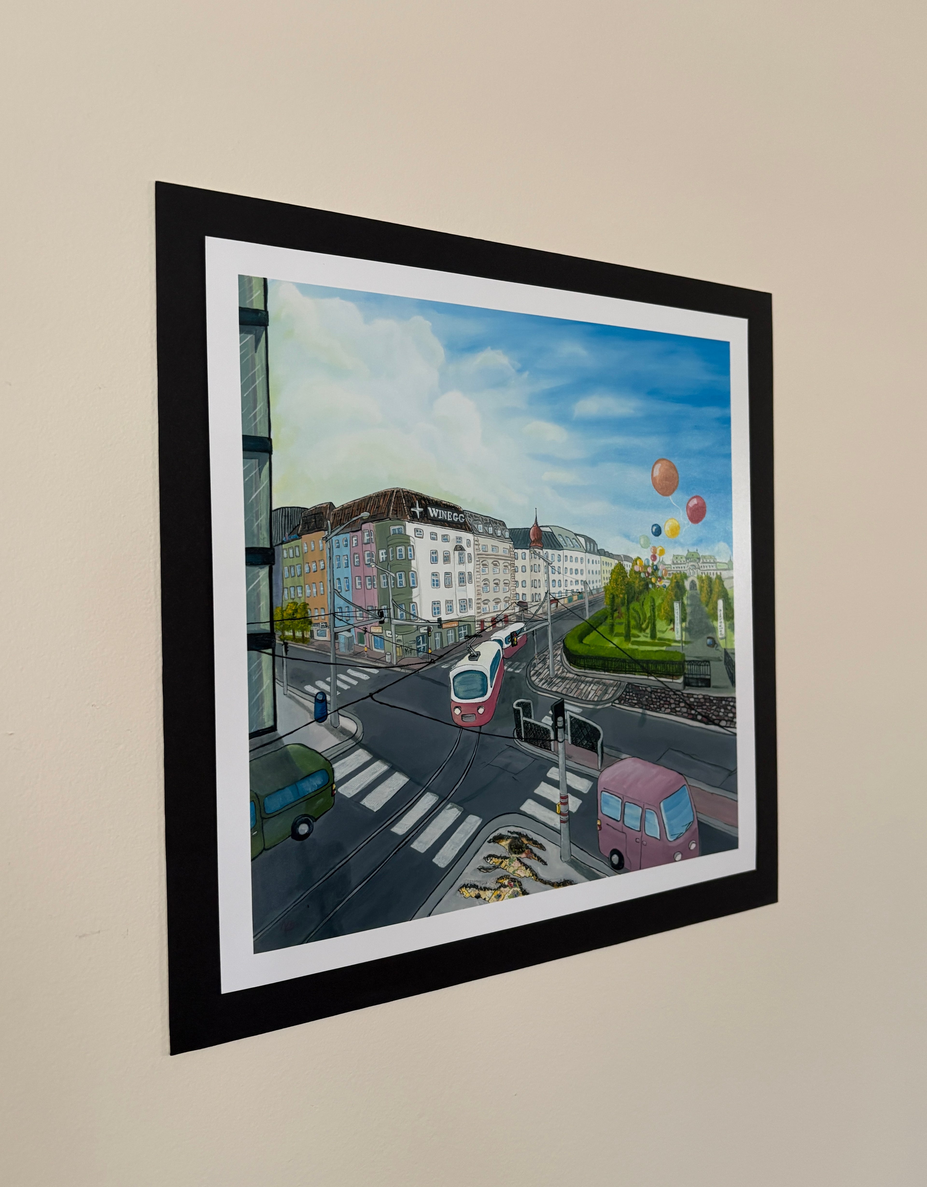Walk About Vienna Photo Print